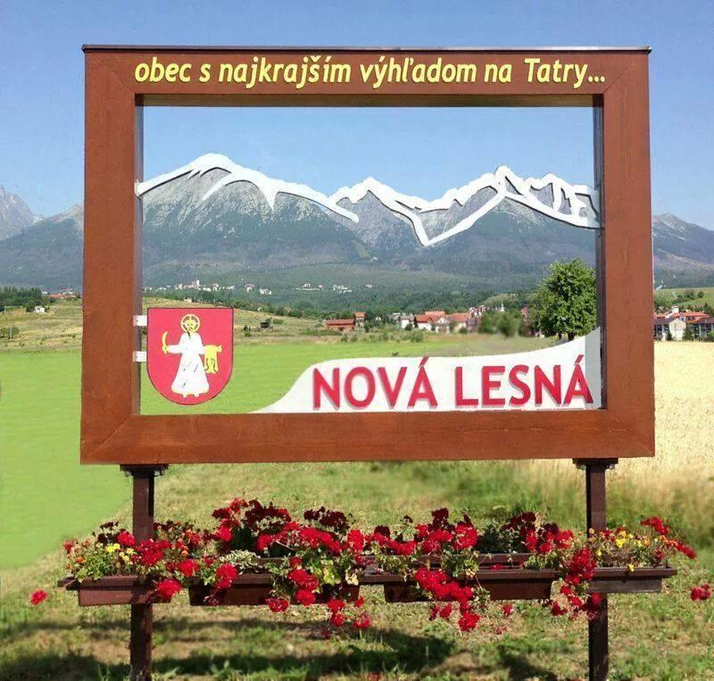 Penzion Belvia Nova Lesna Bagian luar foto